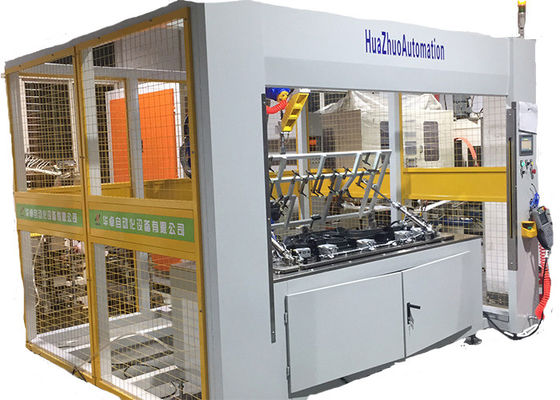 75MMの多ヘッド自動車点の溶接工を溶接するPLCの超音波機械