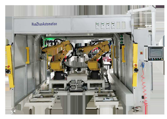 Buy 3000mm Robotic Arm Welding Machine 50mm/S PLC Car Body Metal online manufacture