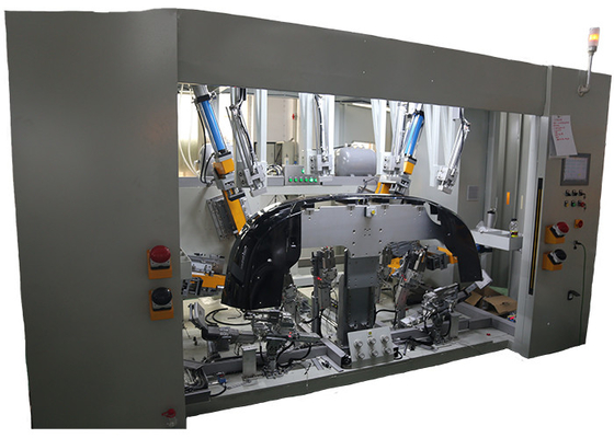 Integrated Punching Welding Machine For Rear Bumper