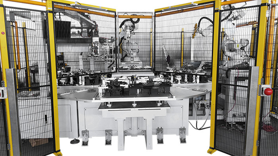 Automatic Robot Welding And Assembly Production Line For Automotive Plastic Trim