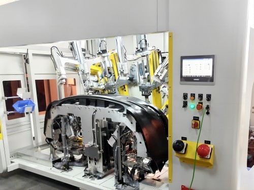 Reliable Ultrasonic Punching Machine For Front And Rear Bumpers Of Different Models