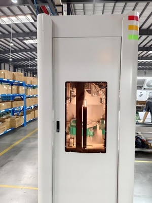 Heat staking welding machine for vehicle door panel