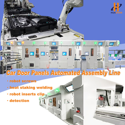 Automated Vehicle Door Panel Assembly Line