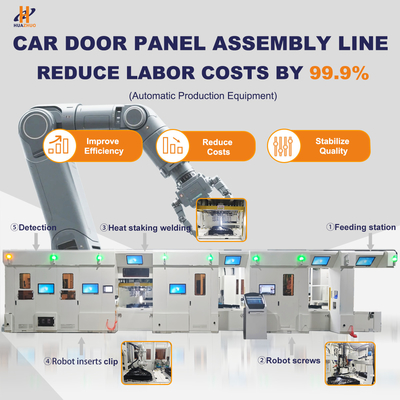 Automated Vehicle Door Panel Assembly Line
