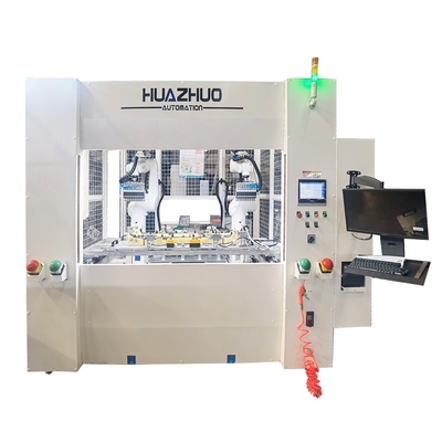 Dual‑Robot Clip Insertion Cell for Automotive Parts Assembly