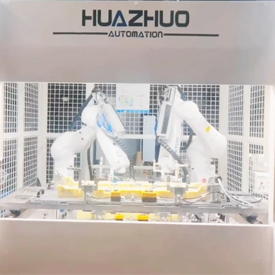 Dual‑Robot Clip Insertion Cell for Automotive Parts Assembly