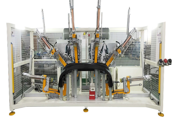 Servo Automobile Welding Machine 3T 850mm Vehicle Bumper Punching Equipment