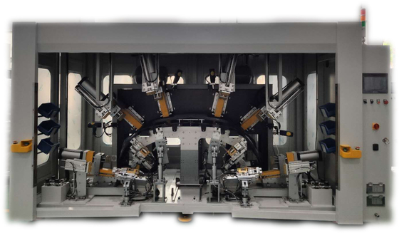 Car Plastic Bumper Ultrasonic Punching Machine Servo Plastic Punching Equipment