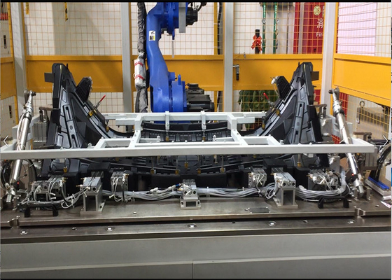 6mm/S Robotic Welding Systems PLC Automatic Aluminium For Car Grille