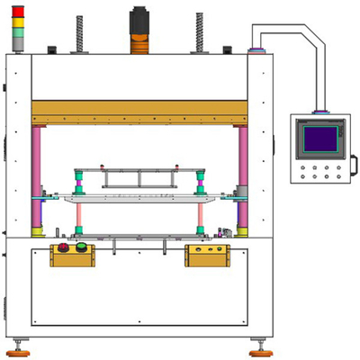 Three Positions Servo Hot Plate Welding 900mm2 Hot Riveting  Machine