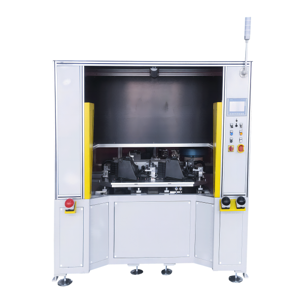 SemiAutomatic Machine For Assembly Buffer On Vehicle Storage Box