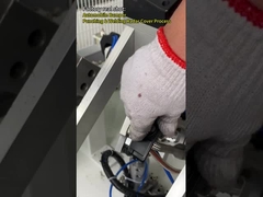 Automated Automotive Bumper Punching & Ultrasonic Welding Radar Cover Machine