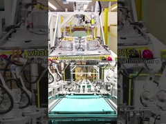 Factory Live Shooting: Automotive A/B/C Pillar Trim Plastic Welding Assembly Line