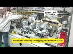 U-shaped Auto Plastic Trim Covering and Wrapping Machine
