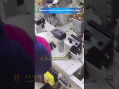 Automatic Punching & Welding Application for Automotive Bumpers
