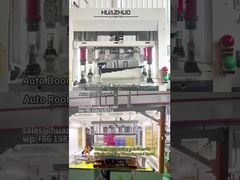 Car roof and door panel component covering and laminating tech