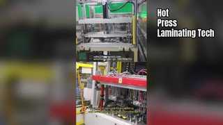 Wrinkles on Charging Panel? Hot-Press Laminating Solution